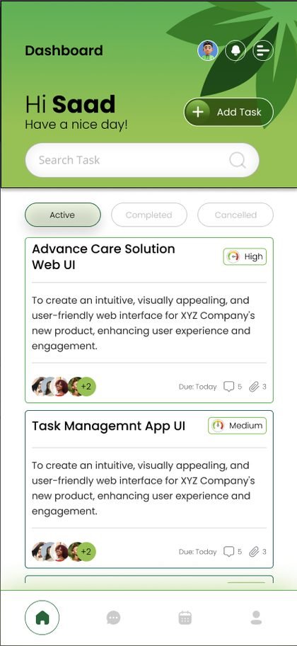 RDC Mobile screen 2